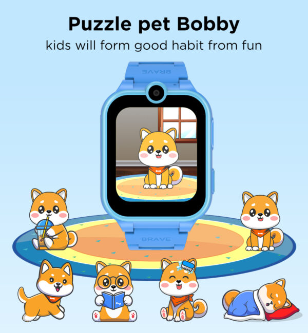 Special Offer XT16 kids smart watch green six scence Bobby 2G smart kid watch with sim - Image 4