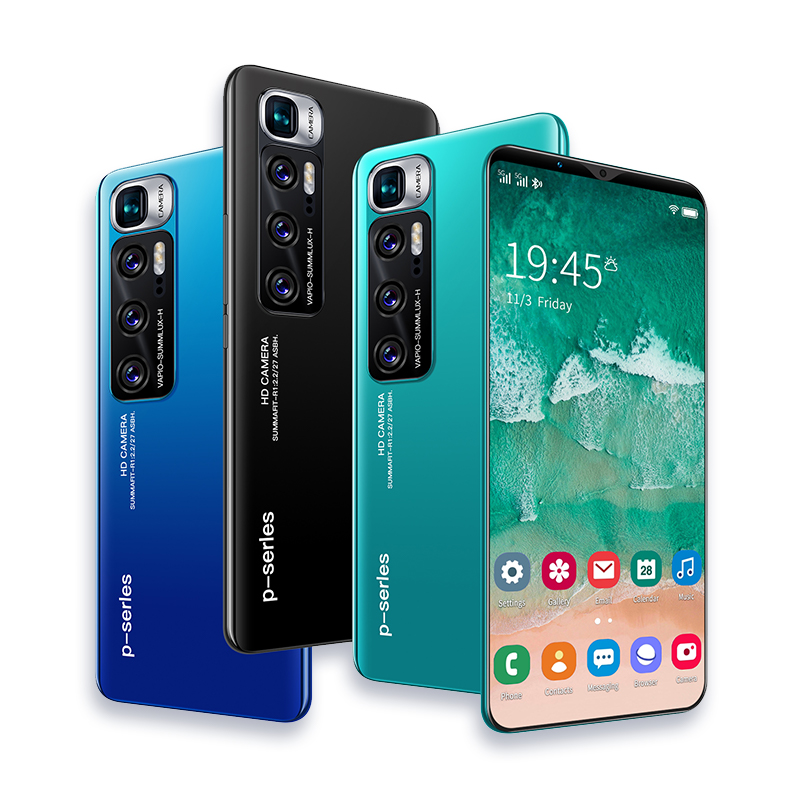 Economic P48 Max 6.3 Inch Android Phone with Touch Screen 1G RAM 8G ROM Smart Phone vs HuaWei Note XiaoMi Realme Vivo