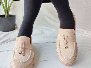 Casual Loafers Women's Flats Moccasins Classic Tassels Designer Comfortable Mother Mama Shoes Wholesale Faux Suede