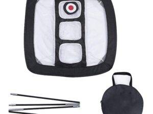 Golf 3 In 1 Chipping Net Practice Net Aid With Target Collapsible Portable Golf Hitting Net Backyard Driving and Swing