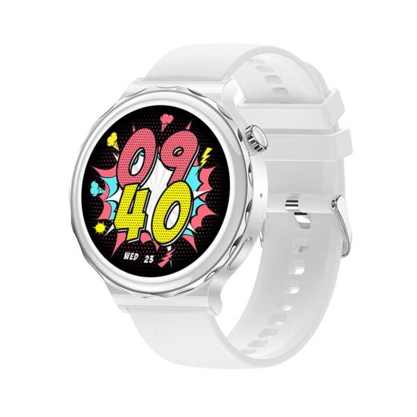 Women HK43 1.32inch BT Call Smart Watch for Lady Health Monitor  NFC Sport Reloj Smartwatch - Image 5