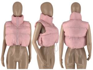 2022 Hot Ladies Jackets Vest Streetwear Casual Plus Size Clothes Winter Puffer Coats For Women