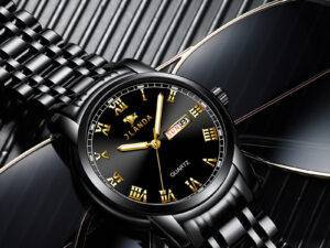 stainless steel luxury waterproof quartz oem brand hands wristwatches custom logo wrist watch men