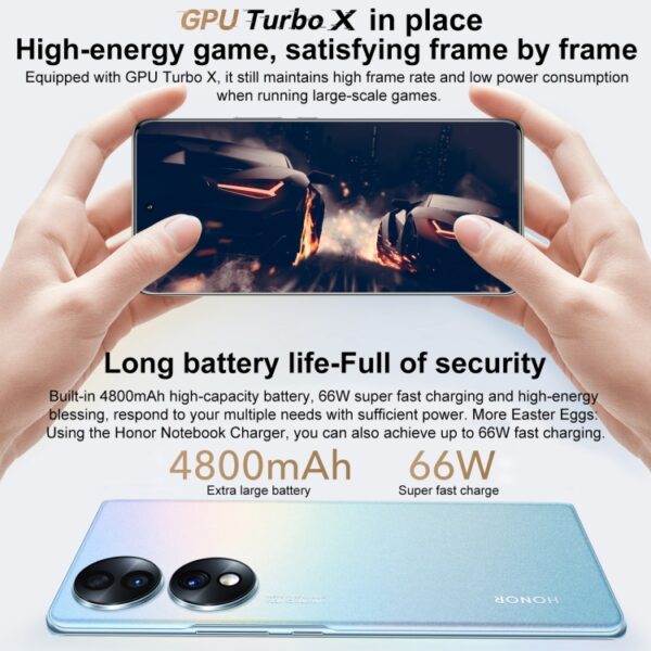 New Arrival Honor 70 5G FNE-AN00, 54MP Cameras, 8GB/12GB+256GB China Version6.67 inch Magic UI 6.1 Snapdragon 778G Android Phone - Image 5