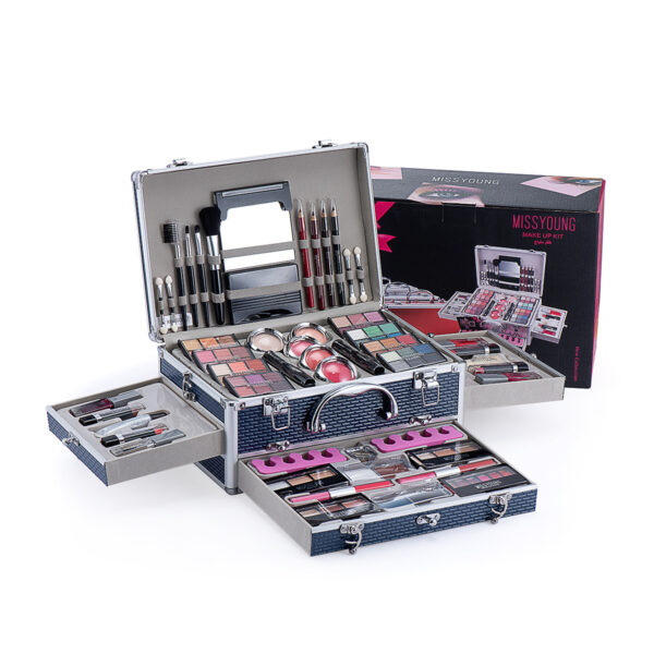 Hot-selling MISS YOUNG makeup eyeshadow palette BIG makeup kit with Aluminum cosmetic box eye shadow case sets - Image 6