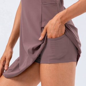 New Fashion Women Plain Dress Pleated Skirts High Waist Shorts Cute Sweet Girl Suits