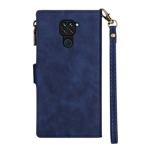 Special Offer Zipper Multi-card Slots Horizontal Flip PU Leather Case with Holder For Xiaomi Redmi 10X - Image 2
