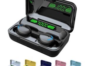 F9 Cheapest Waterproof Wireless TWS Audifonos Gaming Earphones F9-5 Bt 5.0 Tws Led Bluetooth headphone