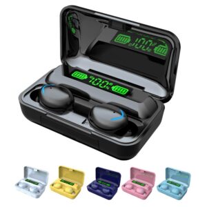 F9 Cheapest Waterproof Wireless TWS Audifonos Gaming Earphones F9-5 Bt 5.0 Tws Led  Bluetooth headphone