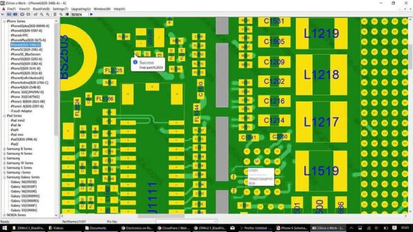 ZXW Dongle Repairing Drawing Map Online ZXWSOFT for Iphones Samsung HTC PCB Circuit Board And diagnose Schematic Diagram Map - Image 4