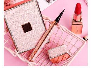 cosmetics kit Colorful charm gift box eye shadow + lipstick + eyeliner combination wholesale  makeup set