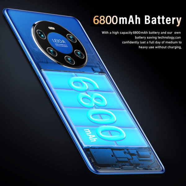 High quality Smartphones Mobile Phones For Huawei Mate40 RS 7.3Inch 5G Cellphones OEM 16GB+512GB Dual SIM Android smart phone - Image 4