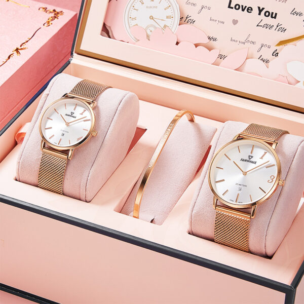 2022 Women Quartz Wristwatch Elegance Watches Stainless Steel Case Wrist Watch Wholesale Customize Fashion Couple Watches - Image 6