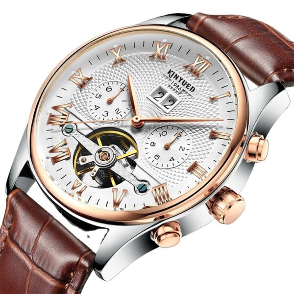 Top Brand Luxury Business Automatic Mechanical Watch Men Waterproof Sport men Watches Tourbillon hollow out watch for men - Image 6