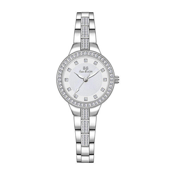bee sister watch women FA1310 Diamond Women Luxury mini Brand Elegant Ladies Watches Gold Clock Wrist Watches quartz - Image 4
