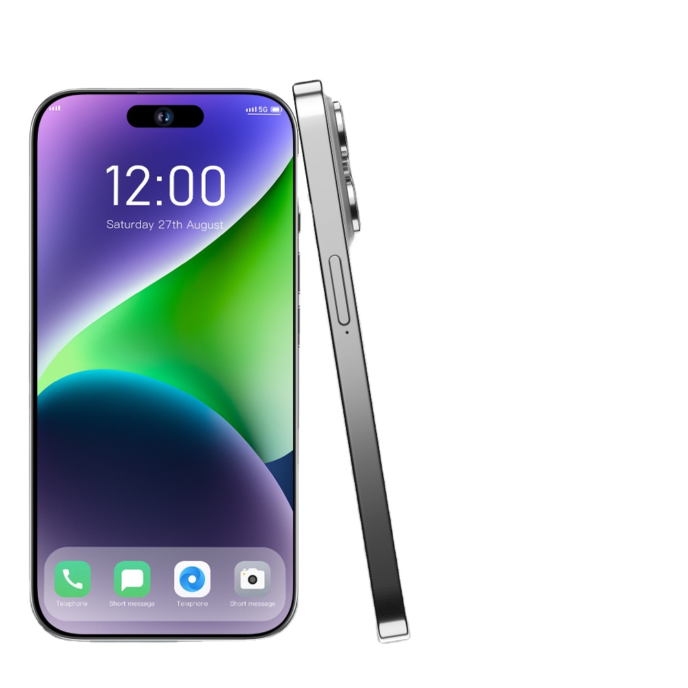 Great Version for i14 Pro max 7.3inch 16gb+1tb Cellphone 5G Drop Screen Smartphone for Samsung Huawei Mobile Phone - Image 6