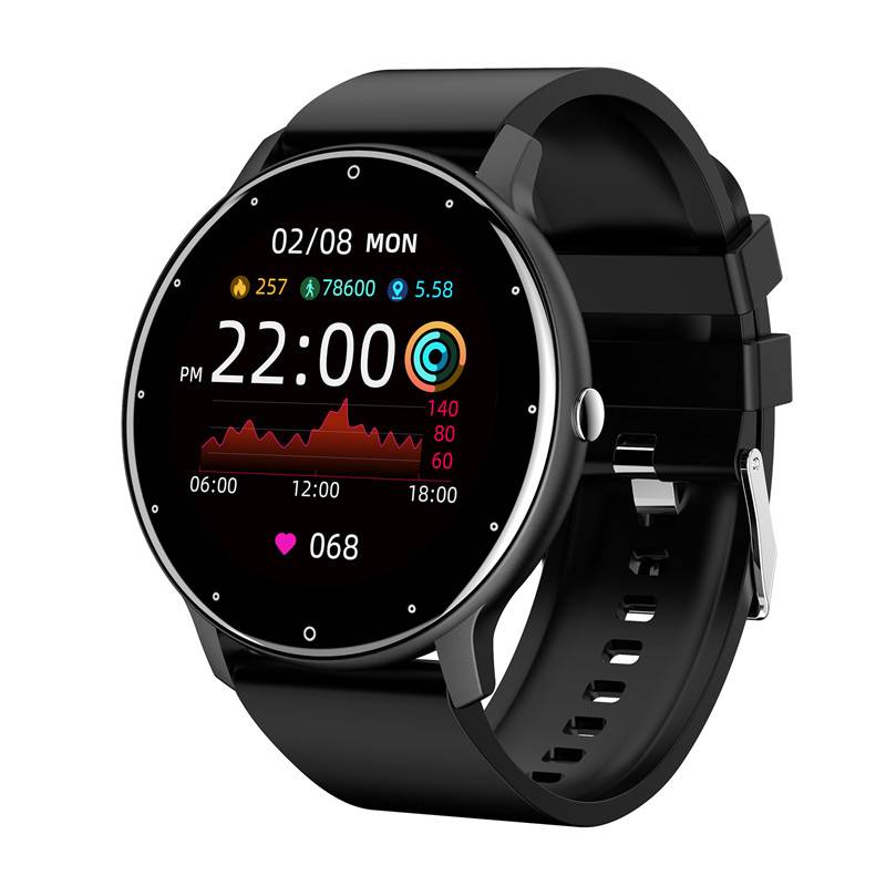 ZL02D Fashion Smart Watch for Men and Women, 1.28" Touch Screen Fitness Tracker Watch Sport Smartwatch