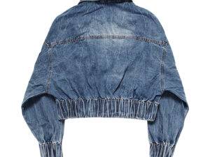 Getspring Women Coat Vintage Short Denim Jackets All Match Fashion Spring And Autumn Jeans Coats 2021 Fashion Blun Jak Wholesale