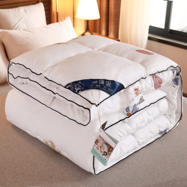 Stock winter soft thick Plant cashmere warm quilt edredones - Image 5