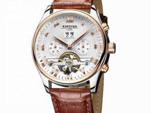 Top Brand Luxury Business Automatic Mechanical Watch Men Waterproof Sport men Watches Tourbillon hollow out watch for men