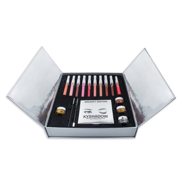 Latest Cosmetic Set 10 Color Lipgloss 9 Color Eyeshadow 4 Color Eyeliner Makeup Set - Image 6