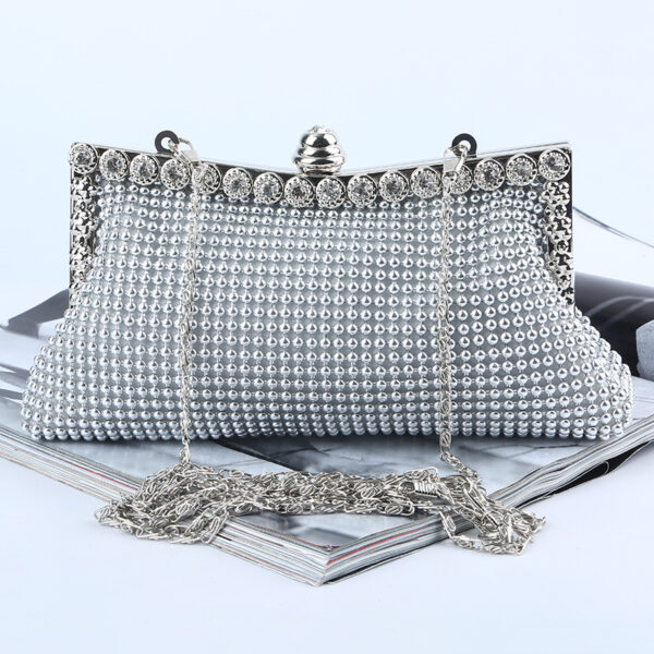 Factory direct wholesale classic handmade aluminium sheet clutches brand new clutch evening bag for women party banquet wedding - Image 6