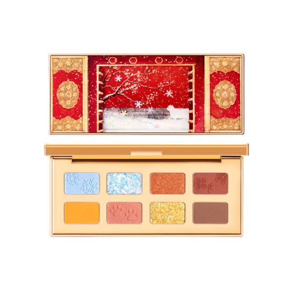 Winter limited eye shadow Palette Makeup Set  8 Colors Luxurious Nude Glitter Eye shadow Palette Matte Shimmer eye shadow - Image 6