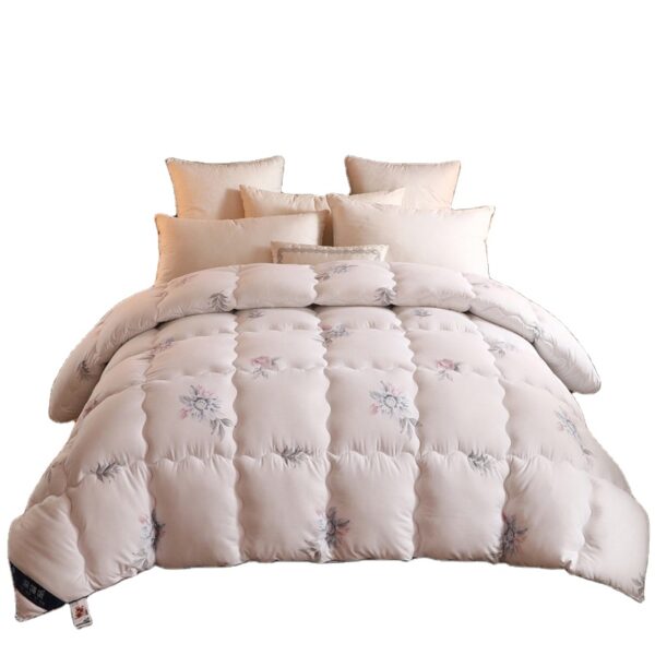 Stock winter soft thick Plant cashmere warm quilt edredones - Image 6