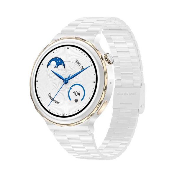 Women HK43 1.32inch BT Call Smart Watch for Lady Health Monitor  NFC Sport Reloj Smartwatch - Image 4