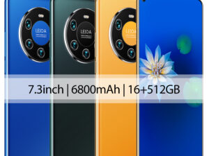 High quality Smartphones Mobile Phones For Huawei Mate40 RS 7.3Inch 5G Cellphones OEM 16GB+512GB Dual SIM Android smart phone
