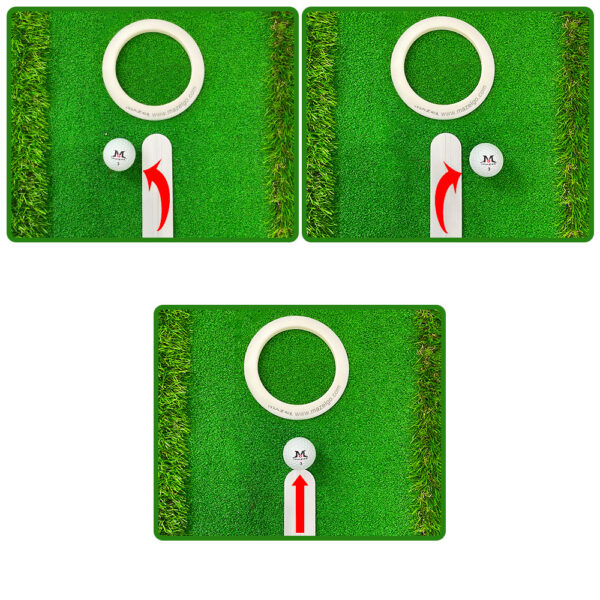 MAZEL Custom Made Putting Swing Trainer Aids For Golf Putting Line Guide - Image 4