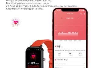 2021 LIGE New Square Shape Women Smartwatch Touch Screen Sport Watches Ladies IP68 Waterproof Smart Watch