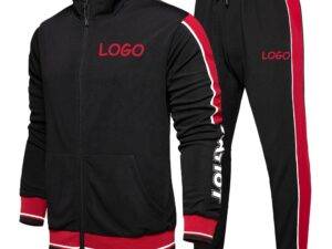 Wholesale Track Suit Clothing Manufacturers Men Suits Plain Casual Sweater Set Polyester Tracksuits For Men Custom