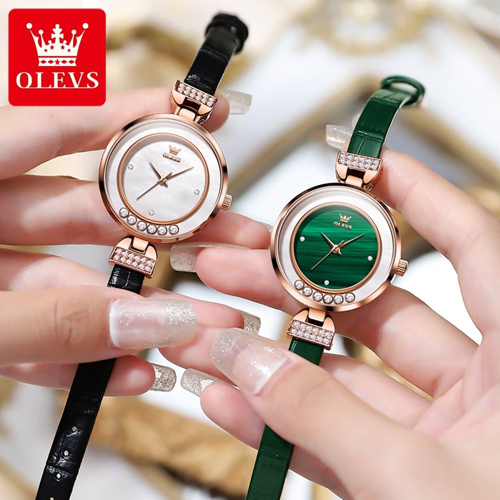 OLEVS 5540 custom oem relogio elegant waterproof diamonds watches gifts for women wrist luxury quartz watch - Image 3