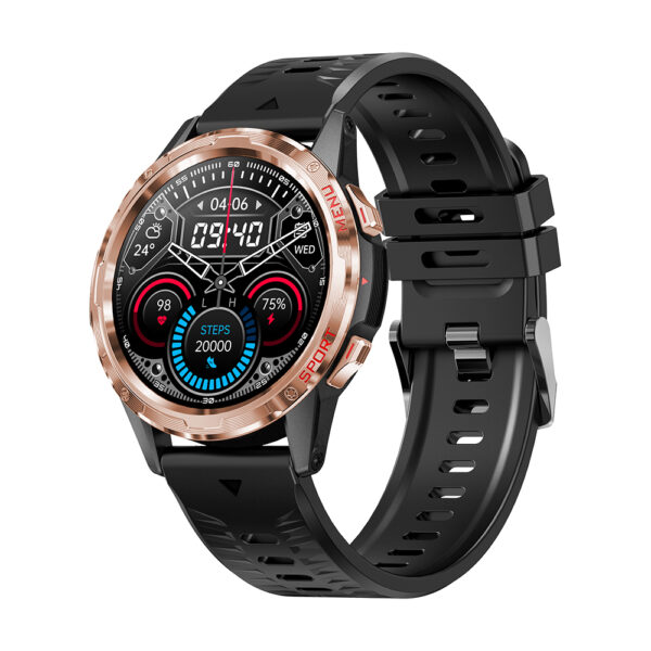 Sports Style H70 Smart Watch for Women Men with BT Calling Function Heart Rate Blood Pressure Blood Oxygen Monitor Smartwatch - Image 4