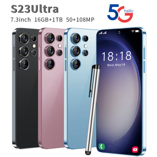 S23 Ultra Mobile Phones 16G Ram + 1TB Cell Phones Android 5g Telephone Telefono Inteligente Smartphone - Image 6